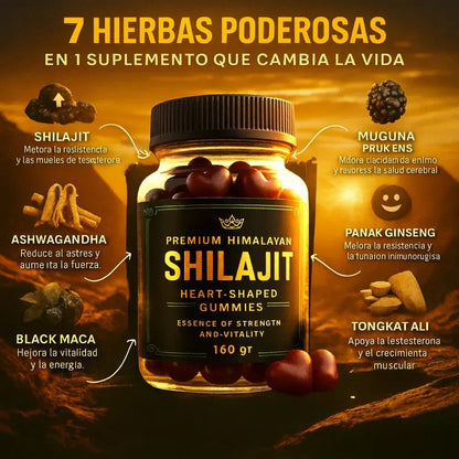 PREMIUM HIMALAYAN SHILAJIT GUMMIES - Con INVIMA - ORIGINAL